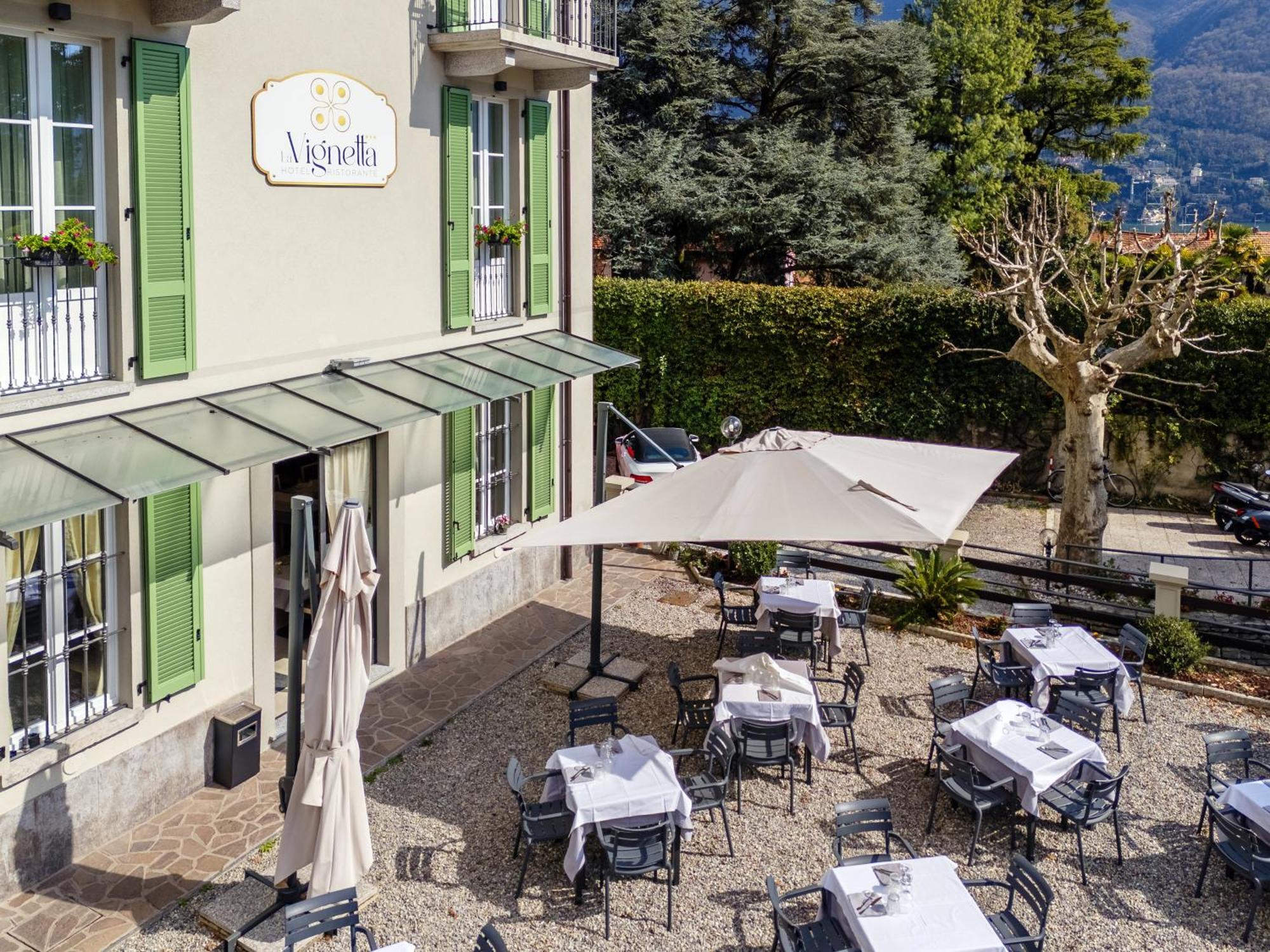 Hotel Ristorante La Vignetta Cernobbio Exteriér fotografie