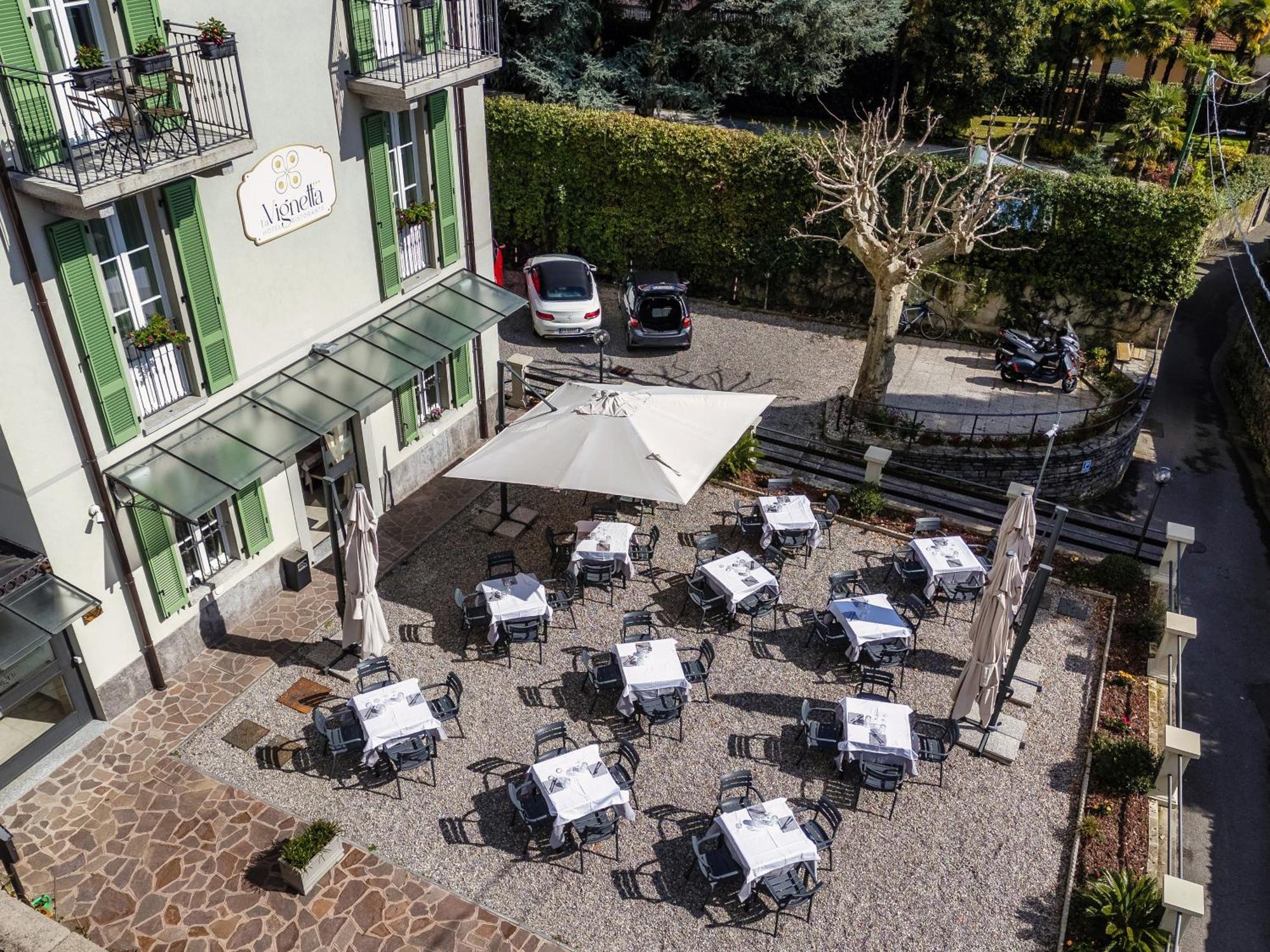 Hotel Ristorante La Vignetta Cernobbio Exteriér fotografie
