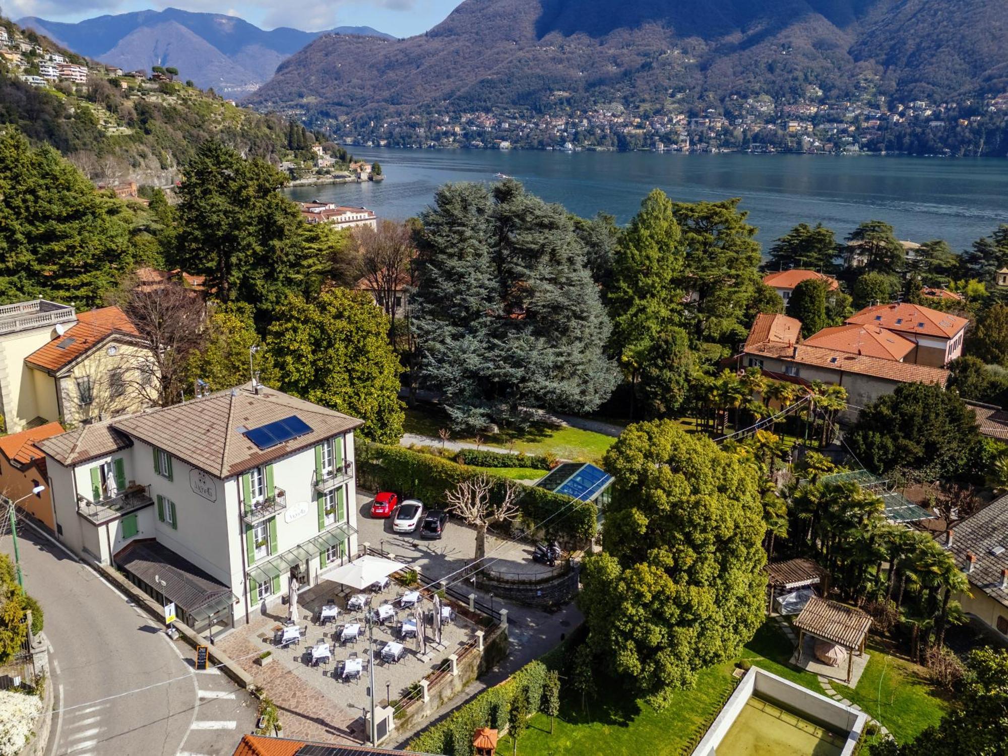 Hotel Ristorante La Vignetta Cernobbio Exteriér fotografie