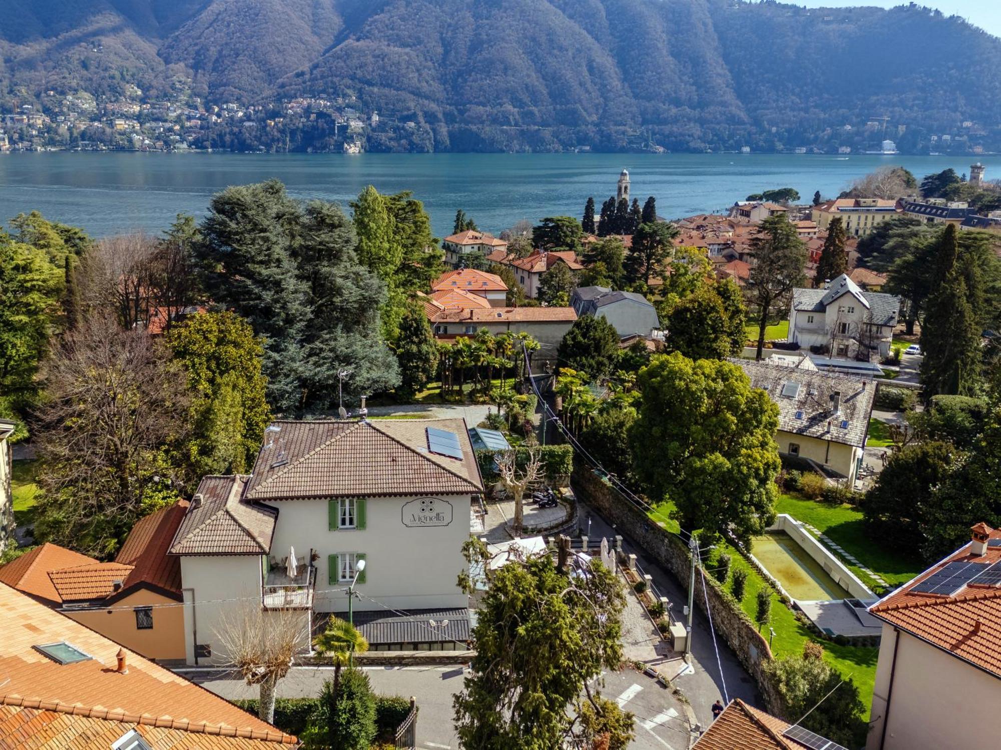 Hotel Ristorante La Vignetta Cernobbio Exteriér fotografie