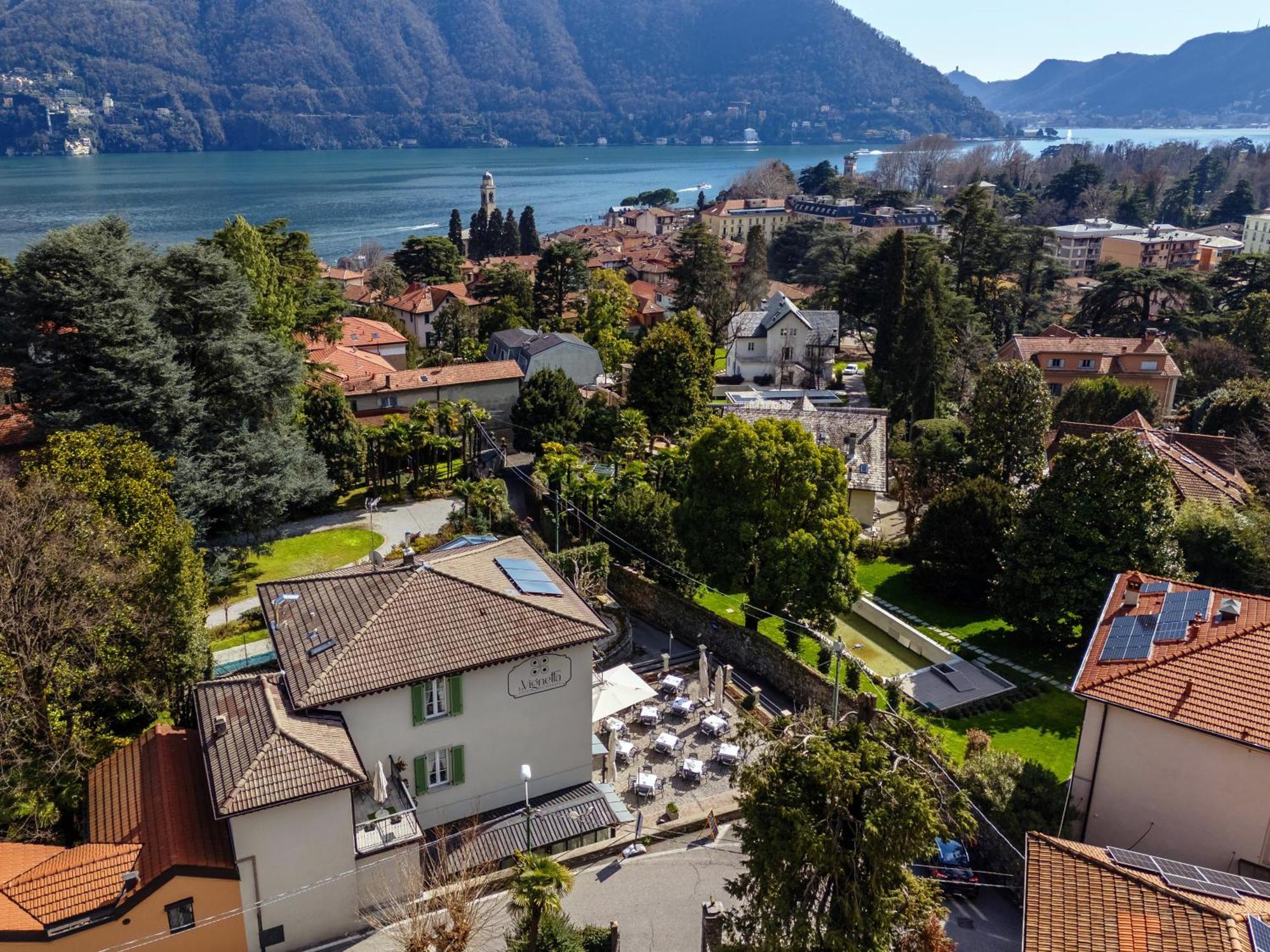 Hotel Ristorante La Vignetta Cernobbio Exteriér fotografie