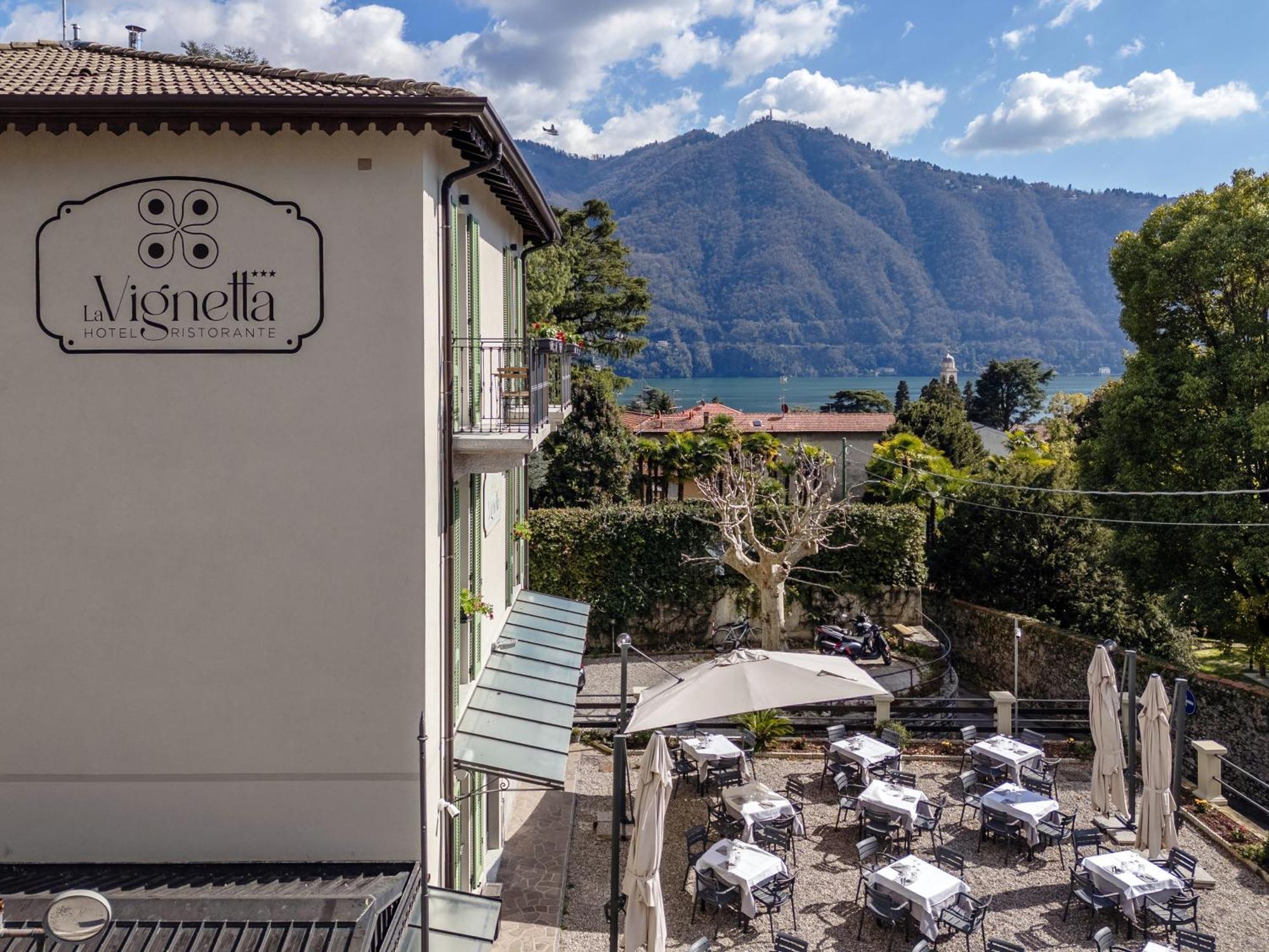 Hotel Ristorante La Vignetta Cernobbio Exteriér fotografie