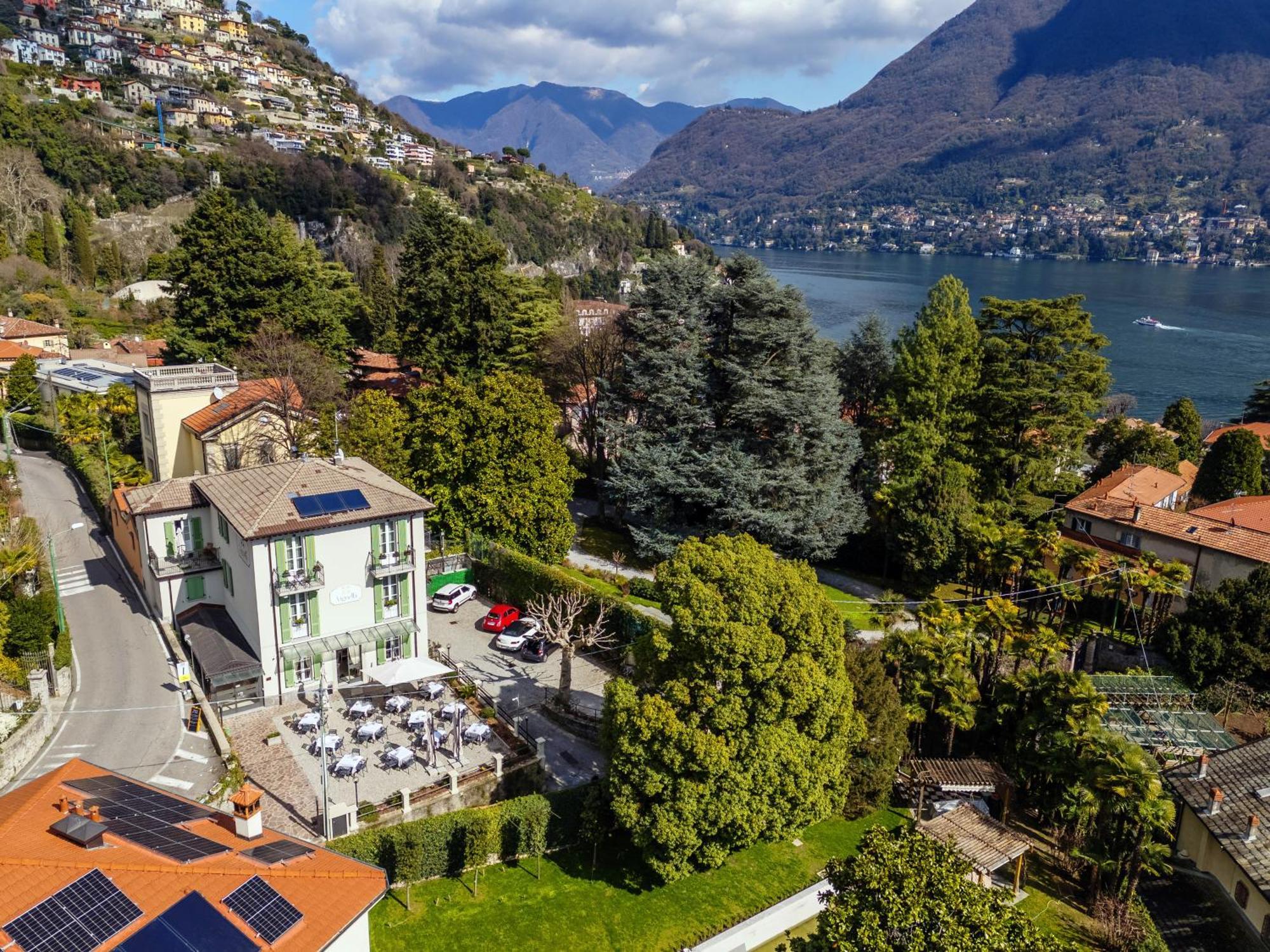 Hotel Ristorante La Vignetta Cernobbio Exteriér fotografie