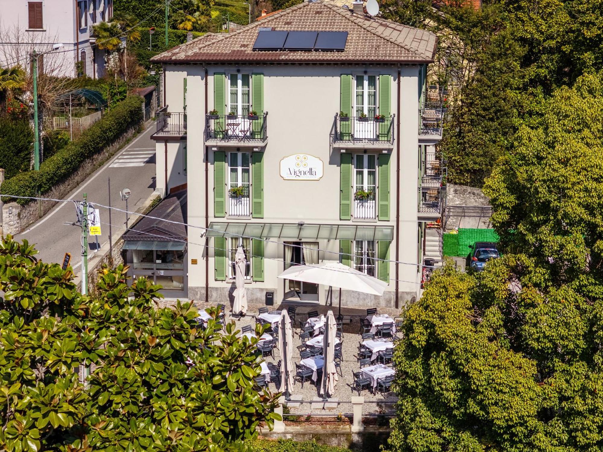 Hotel Ristorante La Vignetta Cernobbio Exteriér fotografie
